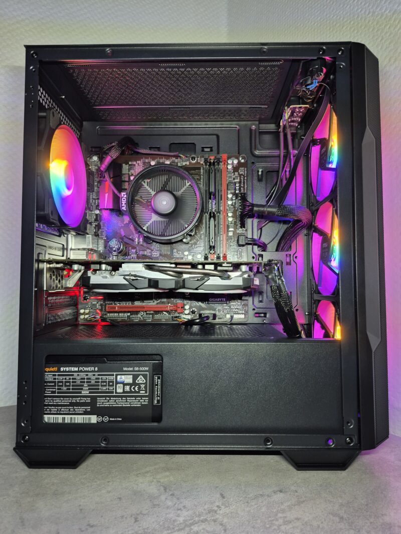 PC Gamer | Ryzen 7 1700 | 16Gb RAM | RX 580 8Gb | Garantie 6 MOIS – Image 5