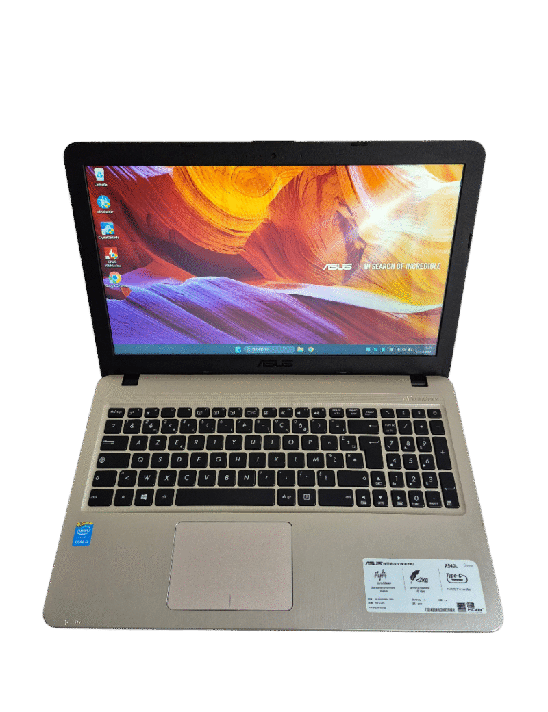 ASUS X540L | Core i3 4005u | 8Gb RAM | SSD | Garantie 6 MOIS